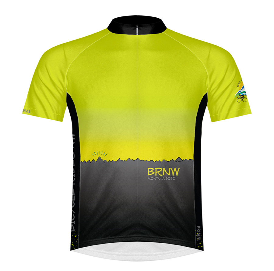 BRNW Bicycle Rides Northwest OR 2018 Jersey Front