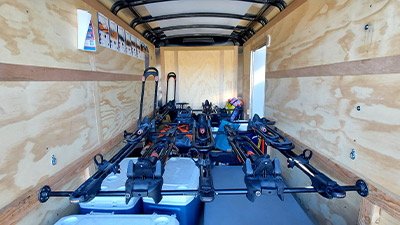 Trailer interior